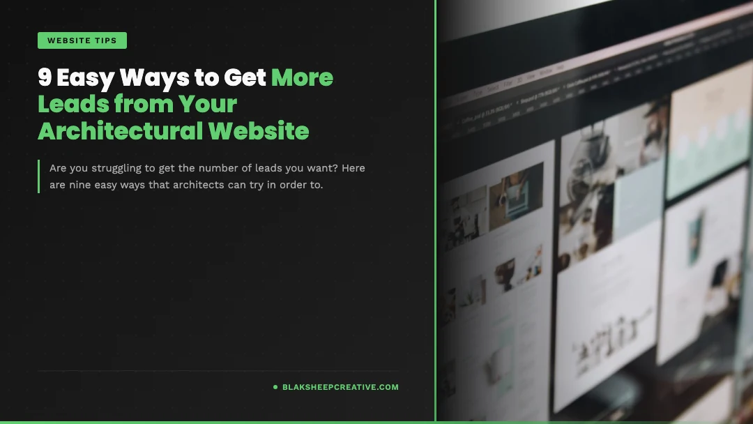 get more leads architectural website feat1080
