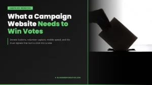 political campaign website essentials featured