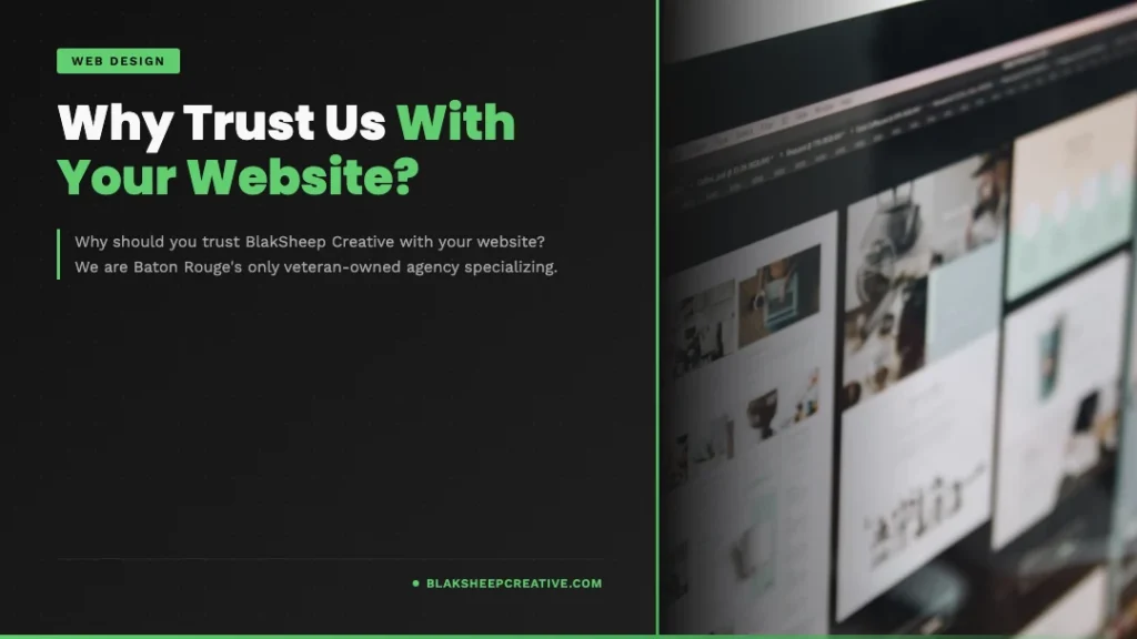 why trust us with your website feat1080