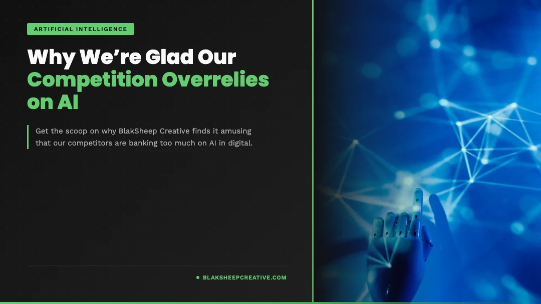 why were glad competition overrelies ai feat1080