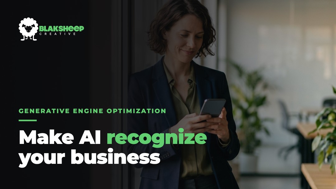 Entity optimization: make AI recognize your business, by BlakSheep Creative