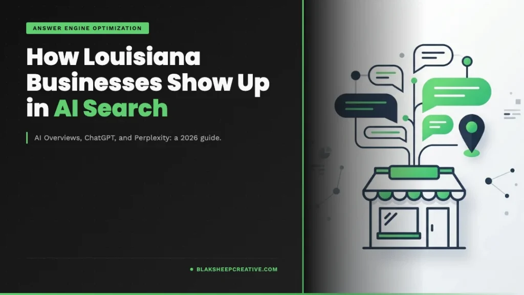how louisiana businesses show up in ai search